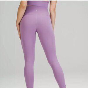 Size 8 Lululemon Wunder Under HR 25" Wisteria Leggings (Worn only a few times)
